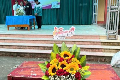 Hình ảnh và video hội thi văn nghệ, cắm hoa nghệ thuật 20/11/2025